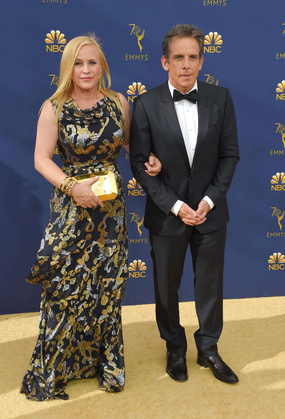Patricia Arquette i Ben Stiller - Emmy 2018