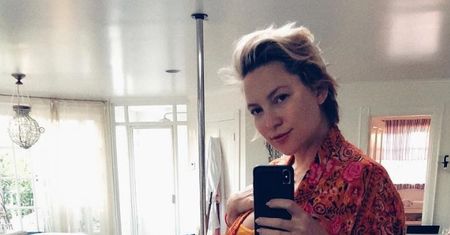 Kate Hudson na finiszu ciąży. Aktorka promienieje