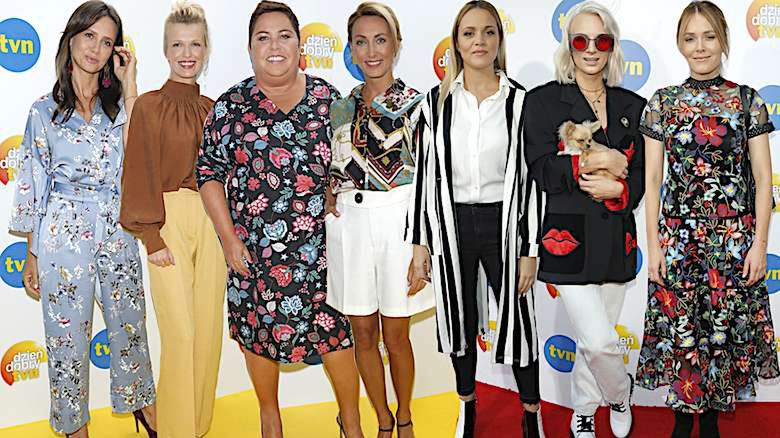 Dzień Dobry TVN kreacje gwiazd na konferencji