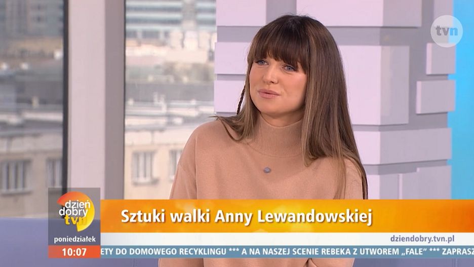"Sztuki walki" Anny Lewandowskiej to nowy cykl w telewizji śniadaniowej
