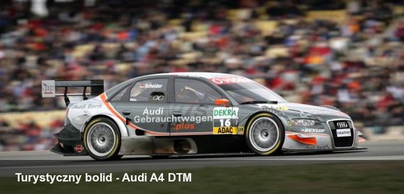 Turystyczny bolid - Audi A4 DTM