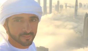 Książę Dubaju kręci wideo w chmurach i podbija internet