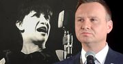 Ewa Demarczyk wzruszona słowami Andrzeja Dudy
