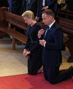 Kuriozalny zarzut Krzysztofa Mieszkowskiego. Razi go, jak prezydent zachowuje się w kościele