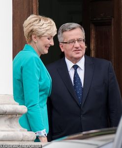 Bronisław Komorowski broni Agaty Dudy. "Dajcie etat pierwszym damom"