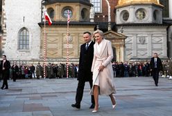 Andrzej Duda u żołnierzy na Wawelu. Pierwsza dama matką chrzestną sztandaru