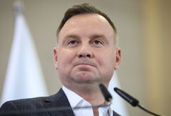 To ja spadam, krzyknął Duda