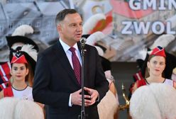 Andrzej Duda w Zwoleniu. Tak mocno o sędziach nie mówił nigdy