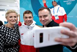 Para prezydencka w Pjongczangu. Andrzej Duda przyćmił swoją żonę stylizacją