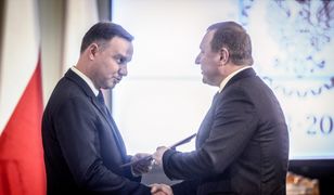 NEWS WP: Andrzej Duda stawia ultimatum szefowi Rady Mediów Narodowych. Chce odejścia Jacka Kurskiego z funkcji prezesa TVP