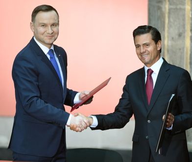 Prezydent Duda odebrał klucz do Miasta Meksyk