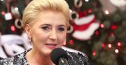 Agata Duda w świątecznej stylizacji. Jest modnie i elegancko