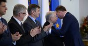 Andrzej Duda i Jarosław Kaczyński rozmawiali o projektach ustaw sądowniczych. "Bardzo dobra atmosfera"