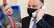 Wpadka Andrzeja Dudy. Tak rozmawiał z królem Jordanii, że dzisiaj śmieje się z niego cały internet