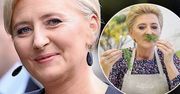 Klasa! Agata Duda nawet w kuchni wygląda jak ikona stylu! Pierwsza Dama "przy garach" szaleje jak Martha Stewart!