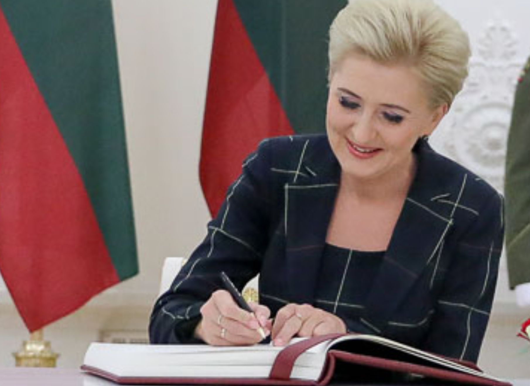 Agata Kornhauser-Duda na Litwie