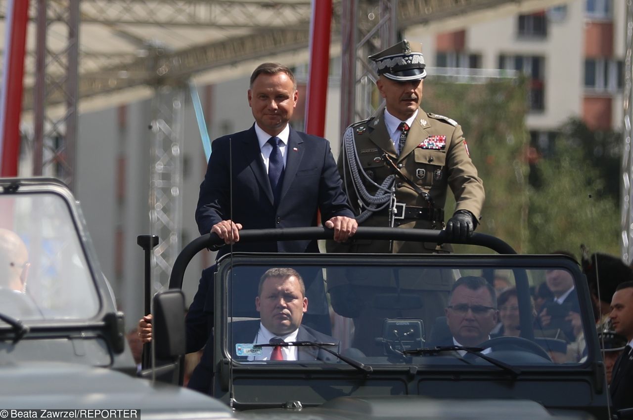 Andrzej Duda chwali "terytorialsów". "Doskonale przygotowani do obrony ojczyzny"