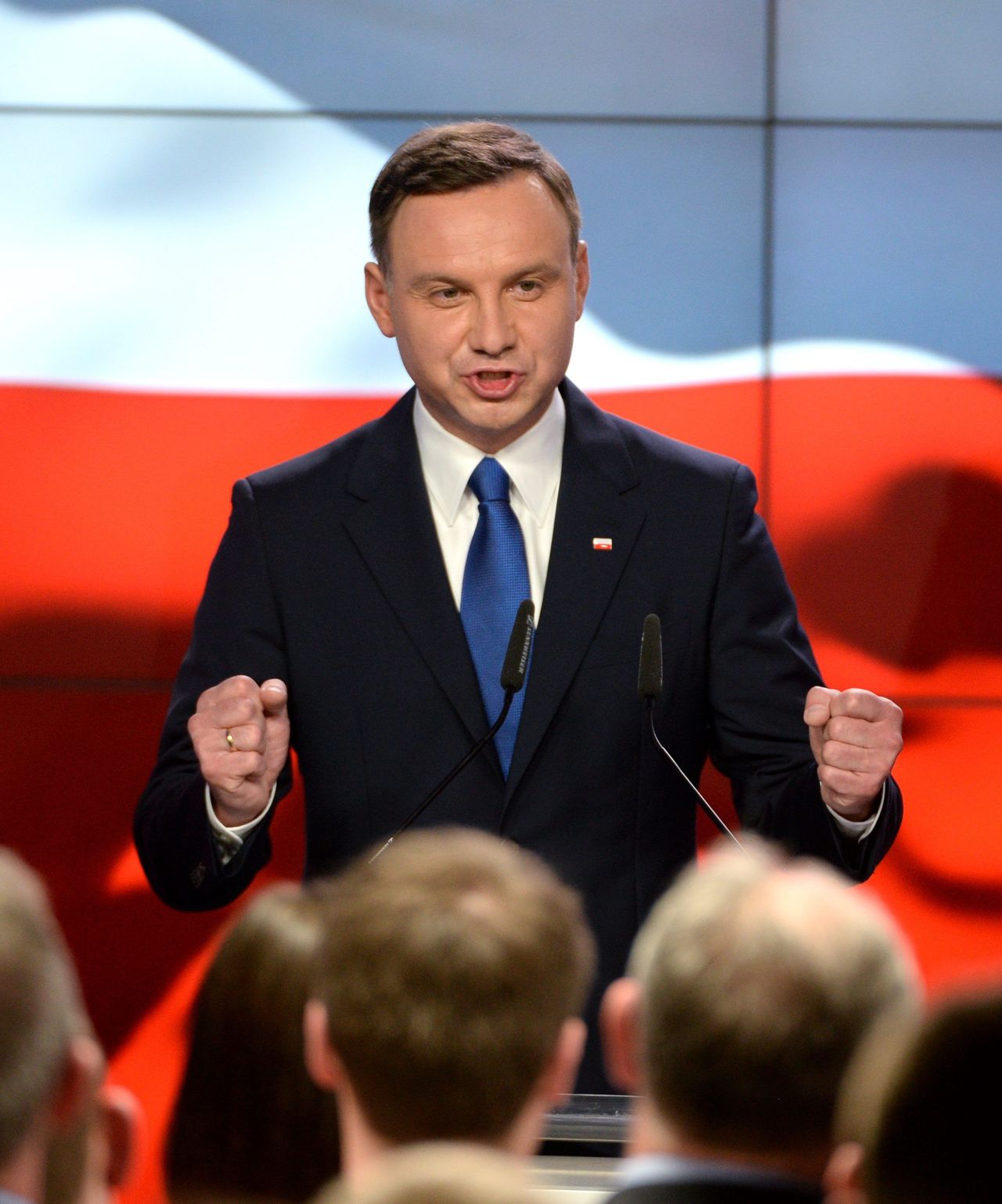Najnowszy sondaż: Andrzej Duda w II turze wygrałby z Donaldem Tuskiem i Robertem Biedroniem