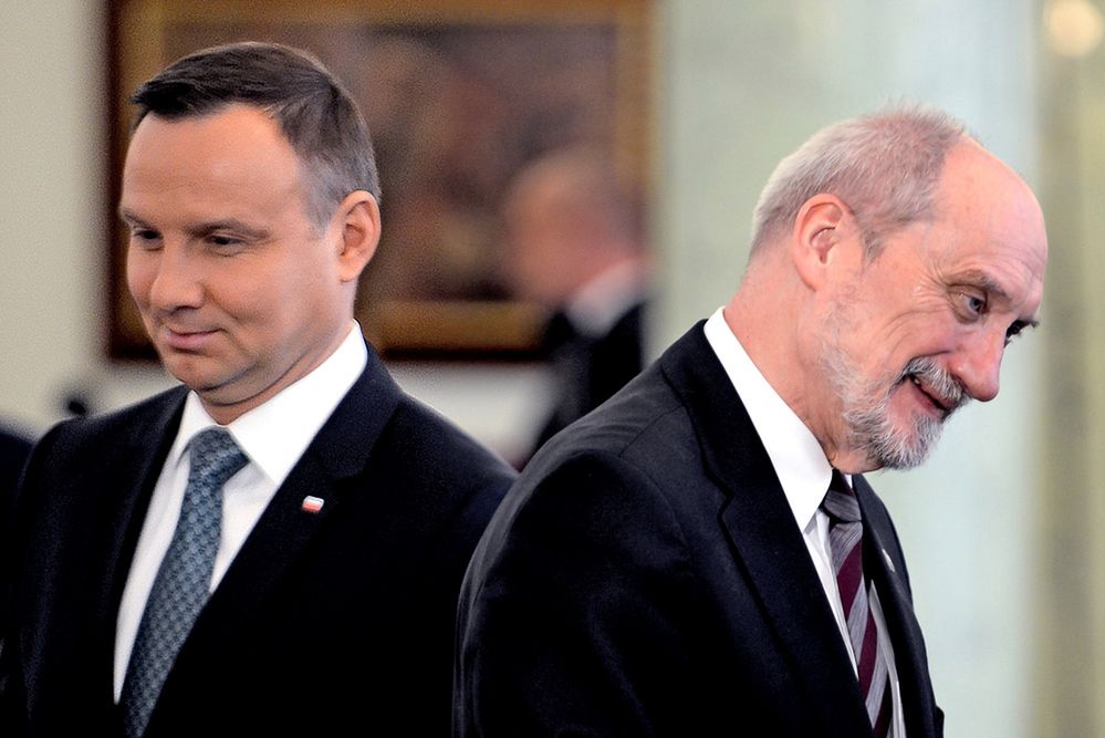 Kolejny zgrzyt na linii Antoni Macierewicz - Andrzej Duda