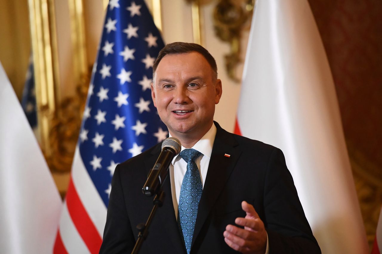 Andrzej Duda o spotkaniu z Donaldem Trumpem. "Droga do programu bezwizowego staje dla nas otworem"