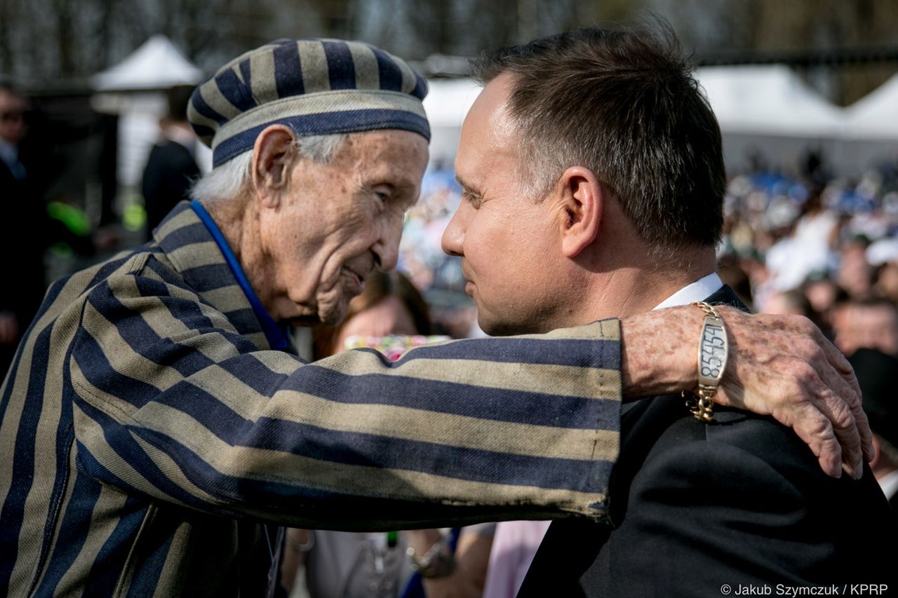 Wzruszający gest byłego więźnia obozu. "Moment, który mówi wiele" 