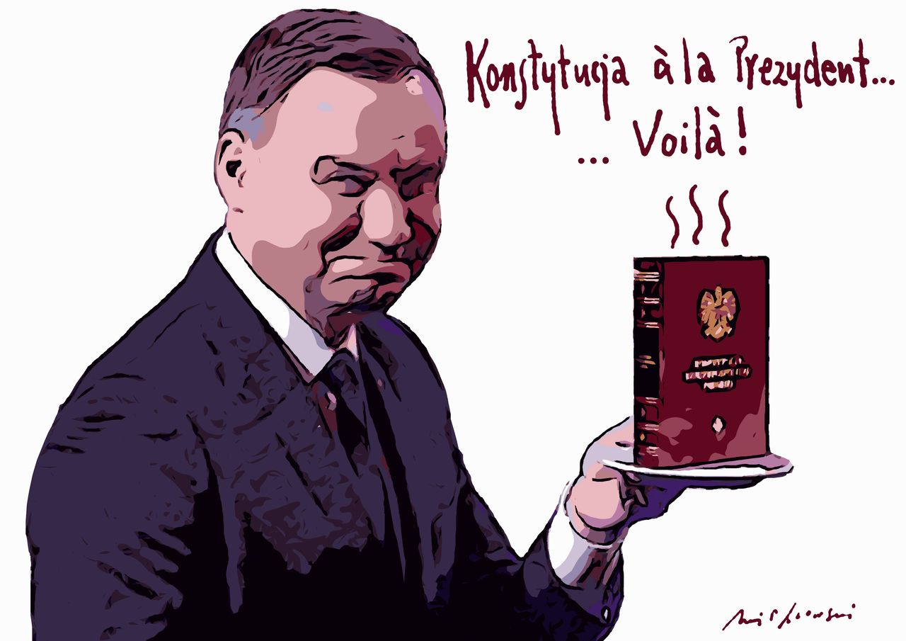 Andrzej Pągowski: Konstytucja a la prezydent