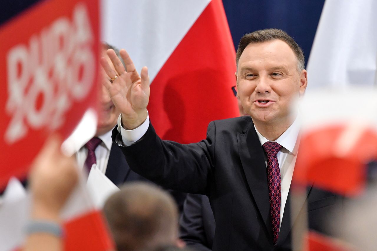 Wybory prezydenckie 2020. Prezydent Andrzej Duda krytykuje protestujących sędziów