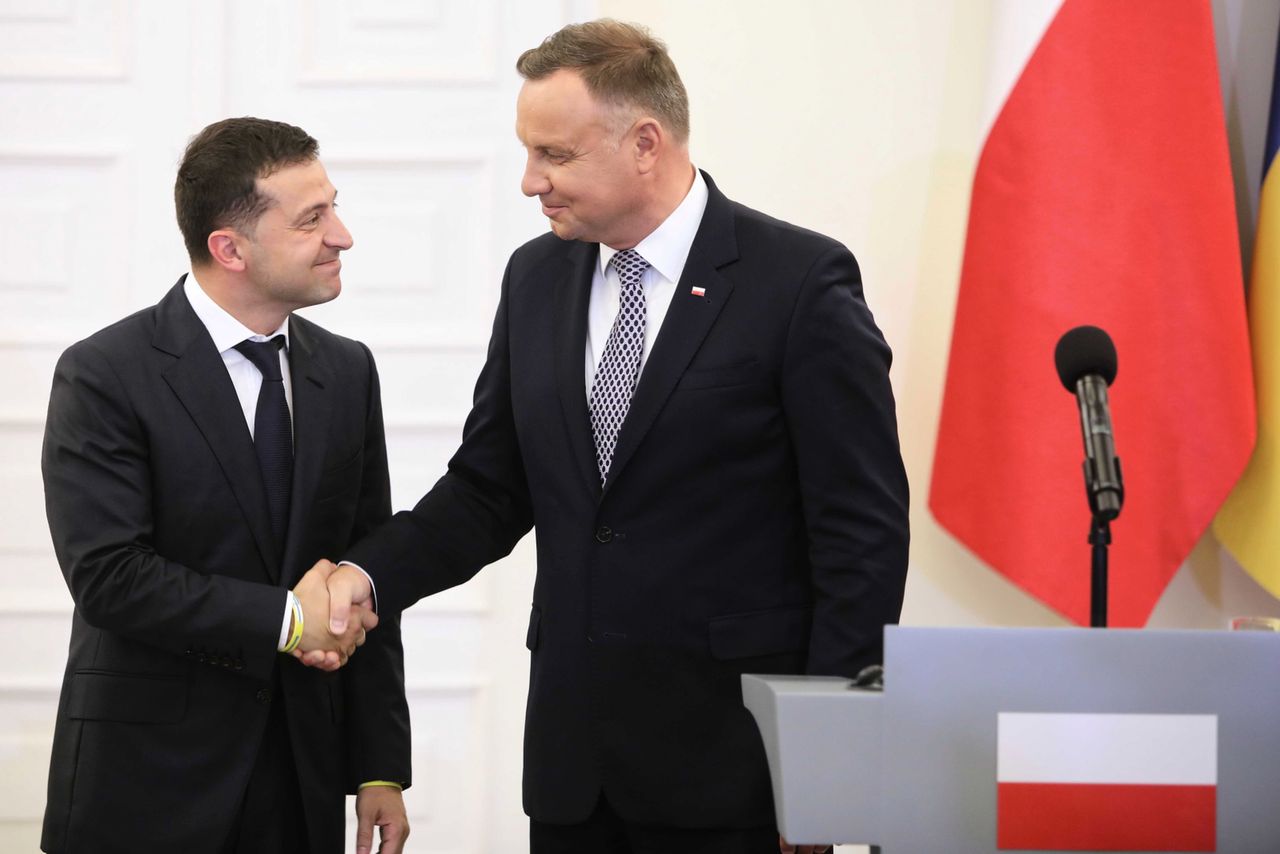  Prezydent Ukrainy o wizycie w Polsce: mamy przełom