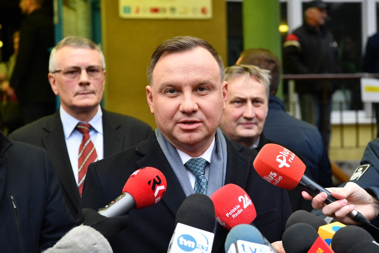 Koronawirus w Polsce. Andrzej Duda w Końskich: niestety mamy pierwszy przypadek