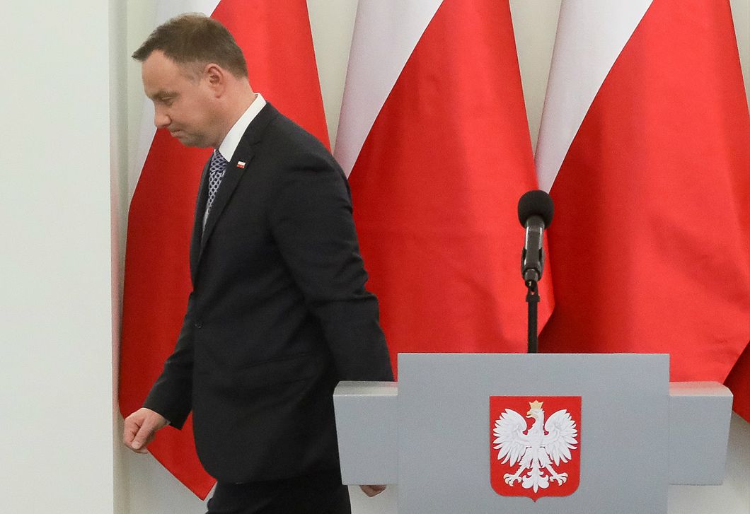 KRRiT odrzuciła skargę prezydenta Dudy. Chodzi o materiał "Wiadomości" TVP, a w zasadzie jego brak