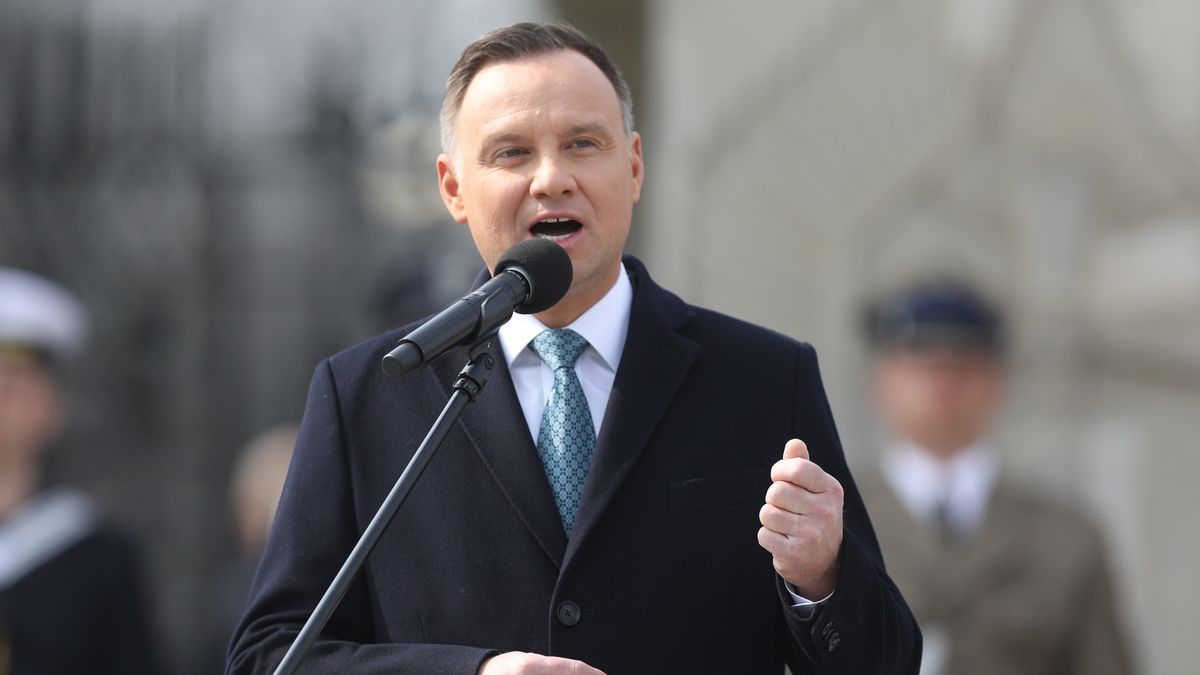 Prezydent Andrzej Duda.
