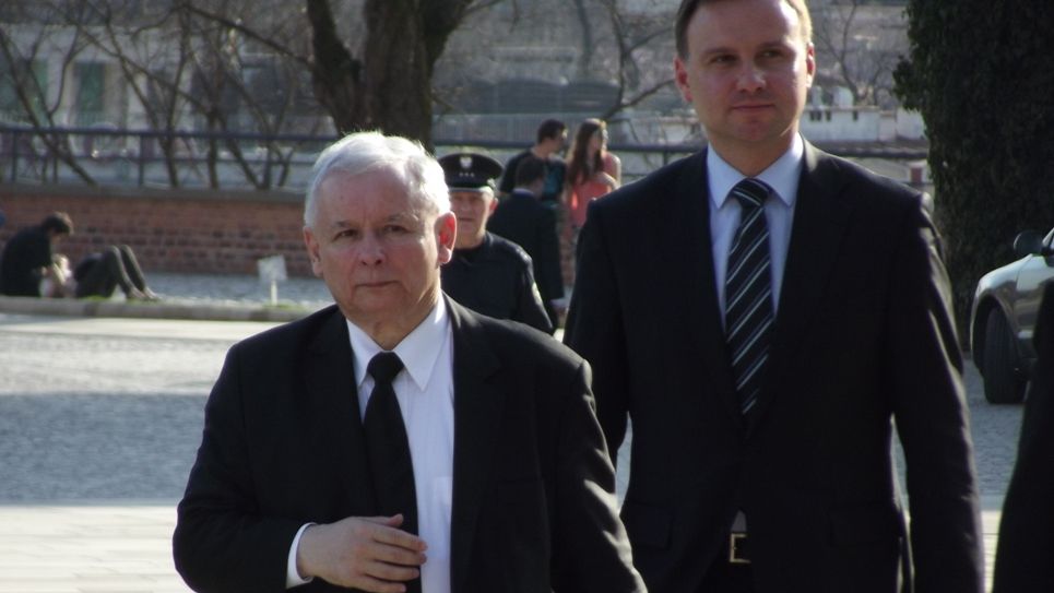 Jarosław Kaczyński i Andrzej Duda