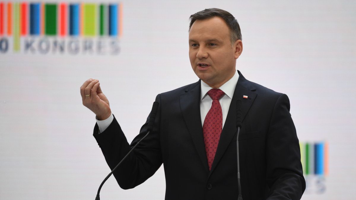 Patronami Kongresu 590 są prezydent Andrzej Duda (tu na zdjęciu podczas Kongresu sprzed roku) oraz premier Mateusz Morawiecki.