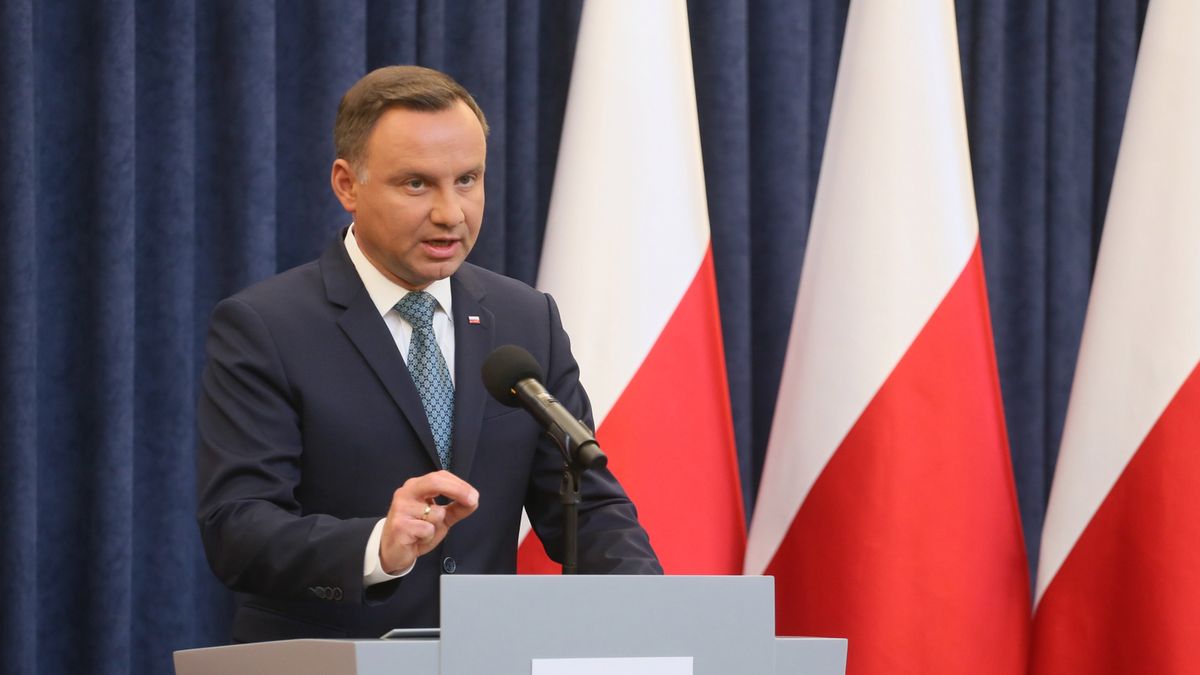 Prezydent Andrzej Duda.