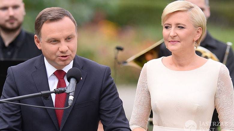 Andrzej Duda i Agata Duda na Narodowym czytaniu