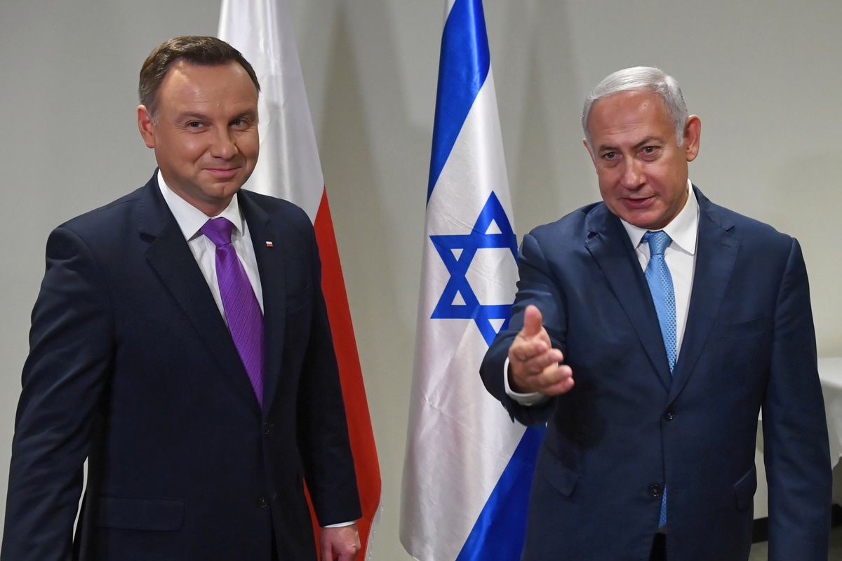 Andrzej Duda w stanowczej rozmowie z "Jerusalem Post". "Nie zaakceptuję poniżania Polaków"
