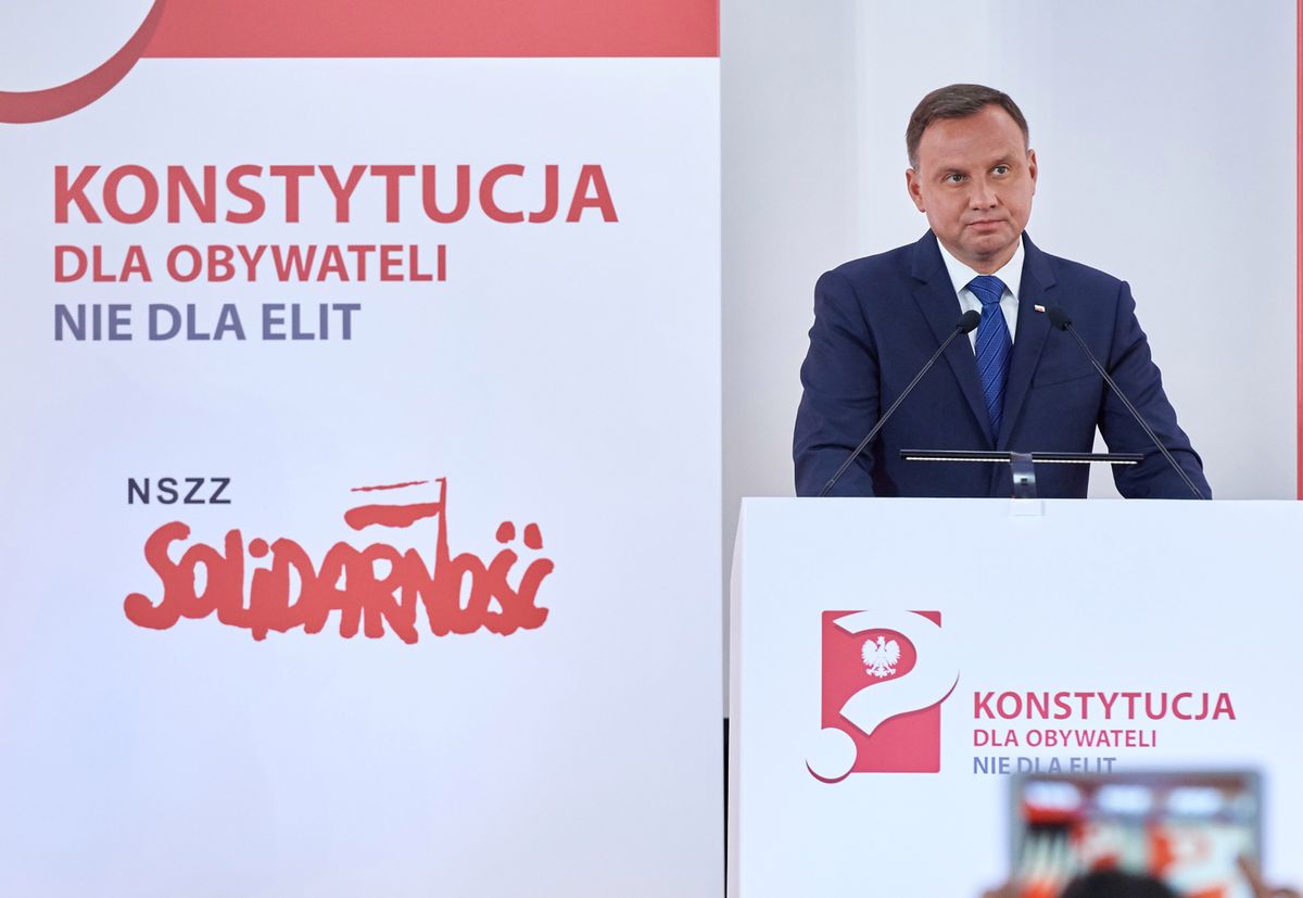 Andrzej Duda: konstytucja musi być taka, jakiej chcą obywatele