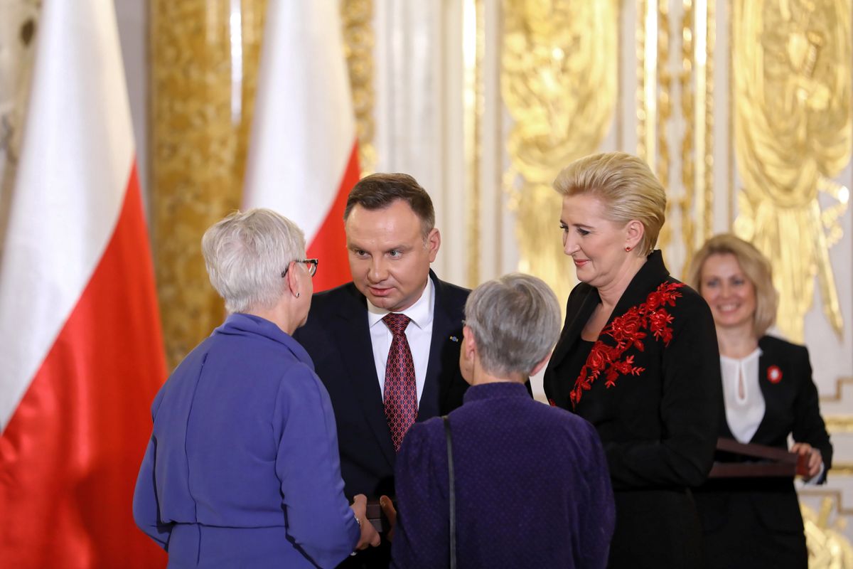 Obchody 100 lat niepodległości: Prezydent Andrzej Duda odznaczył wybitnych Polaków