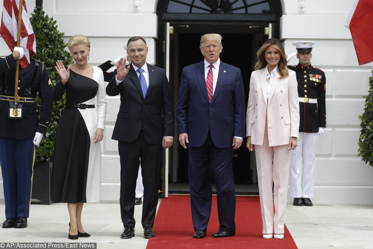 Andrzej Duda w USA. Podpisał z Trumpem deklarację ws. obecności amerykańskich wojsk w Polsce