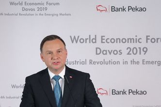"Mamy potencjał, by tworzyć innowacje". Prezydent Duda w Davos