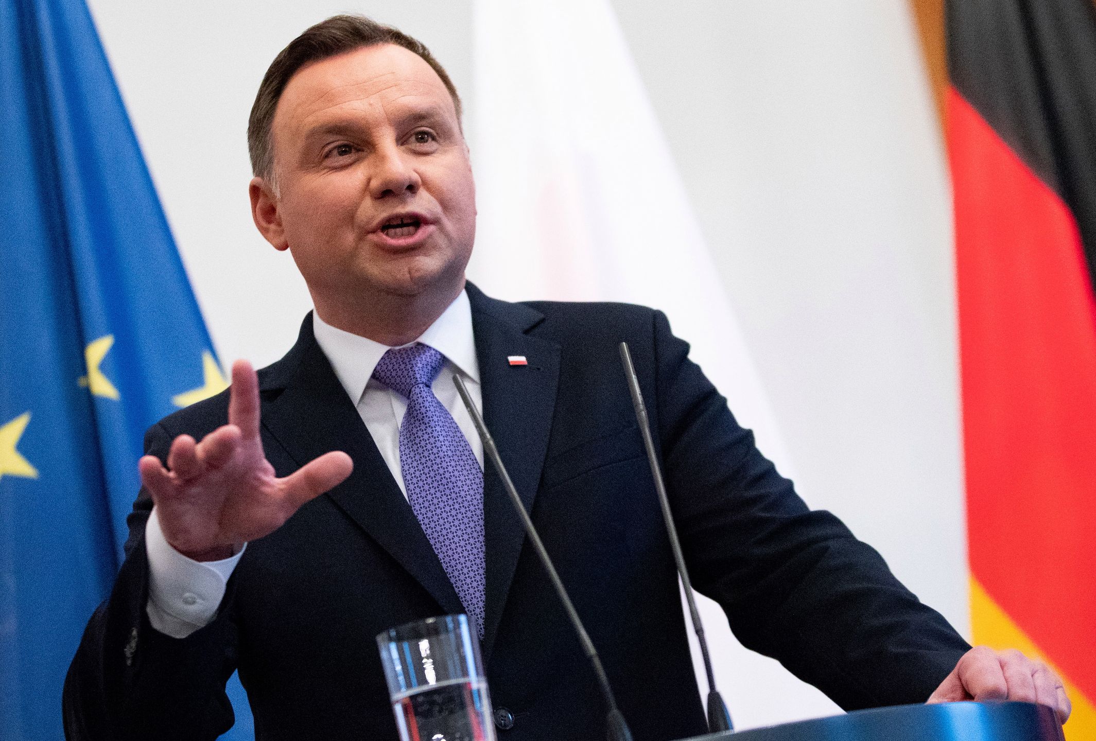 Andrzej Duda wyraził przekonanie, że polski rząd podejmie właściwe decyzje