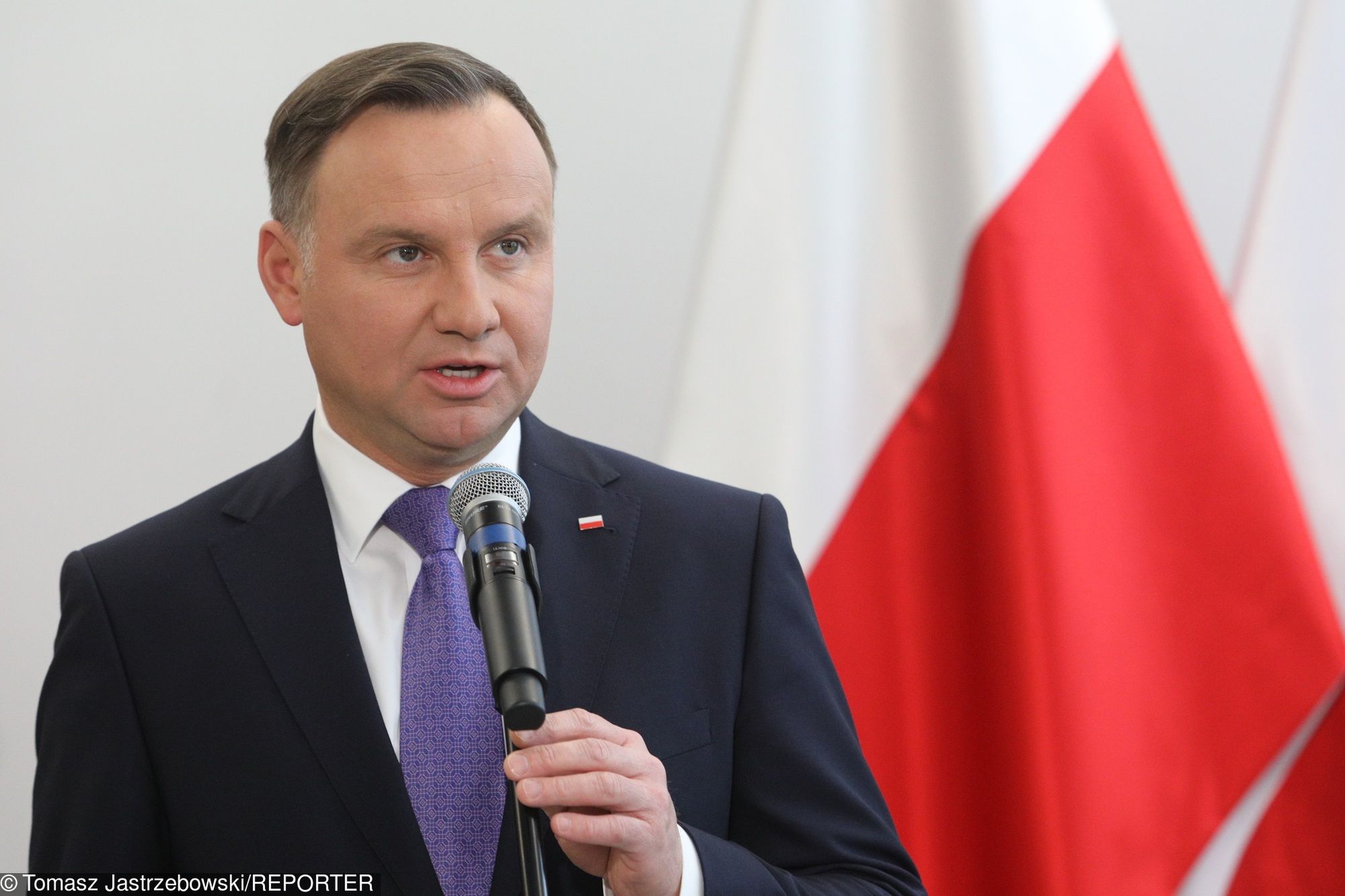Największym poparciem w badaniu cieszy się prezydent Andrzej Duda