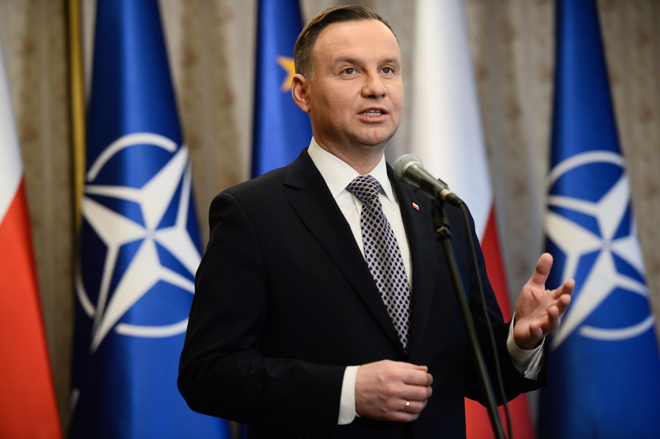 Andrzej Duda pochwalił współpracę z ministrem Błaszczakiem
