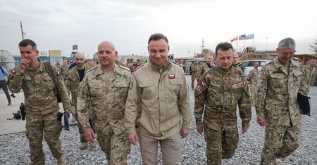 Prezydent Duda w Afganistanie. "Do końca roku zwiększymy kontyngent o 50 żołnierzy"