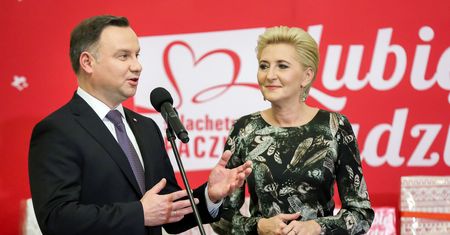"Szlachetna Paczka" w Pałacu Prezydenckim. Agata Duda zadała szyku