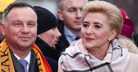 Agata Kornhauser-Duda wzięła udział w Orszaku Trzech Króli. Postawiła na klasyczny płaszcz