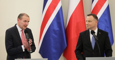 Prezydent Islandii Gudni Thorlacius Jóhannesson w Polsce. Rozmowy o sytuacji Polaków na wyspie