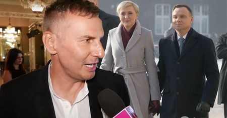 Krzysztof Gojdź chwali Agatę Dudę i nagle przechodzi do Andrzeja Dudy: "Panu prezydentowi przeszczepiłbym włosy" [WIDEO]