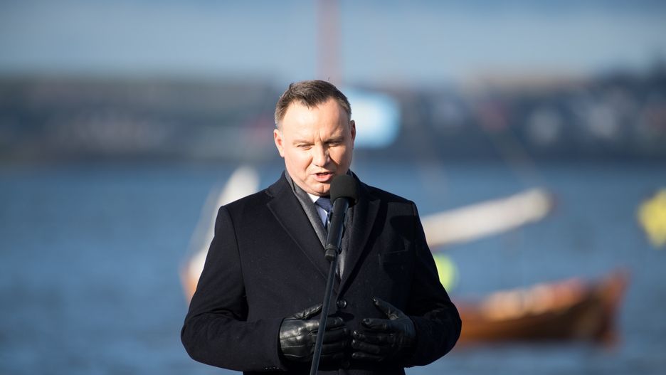 Andrzej Duda został wygwizdany w Pucku