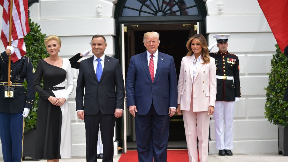 Para prezydencka wylądowała już w Stanach Zjednocoznych 
